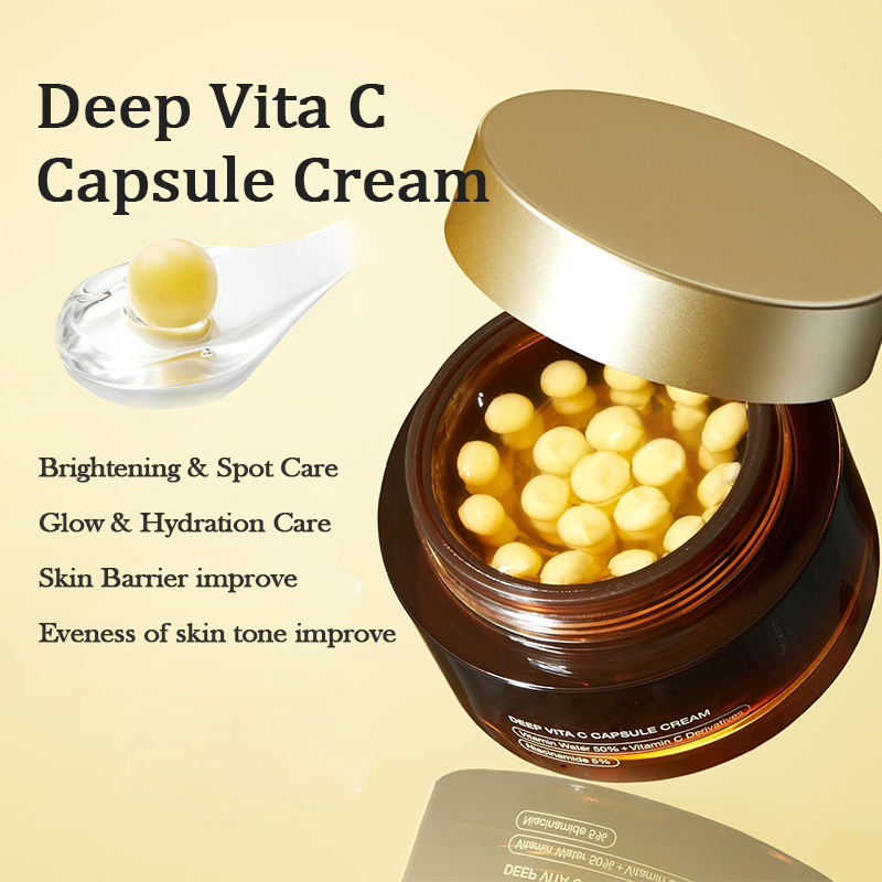 Deep Vita C Capsule Cream 50G Each Pack Of 2