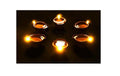 LED Light Water Sensor Diyas Plastic with, Ambient Lights(6 PCS)