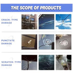 Quick & Easy Car Windshield Crack Repair Glue (WCR2)