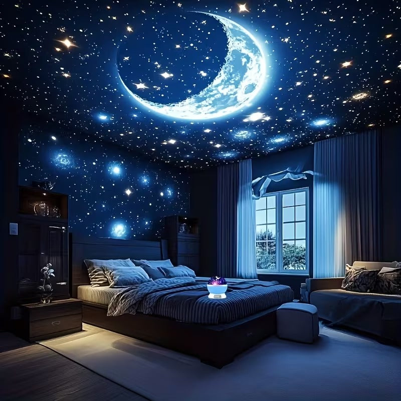 Star Master Galaxy Projector Night Lamp – Romantic LED Sky Light for party,Bedroom & Home Décor - CL-MA-739