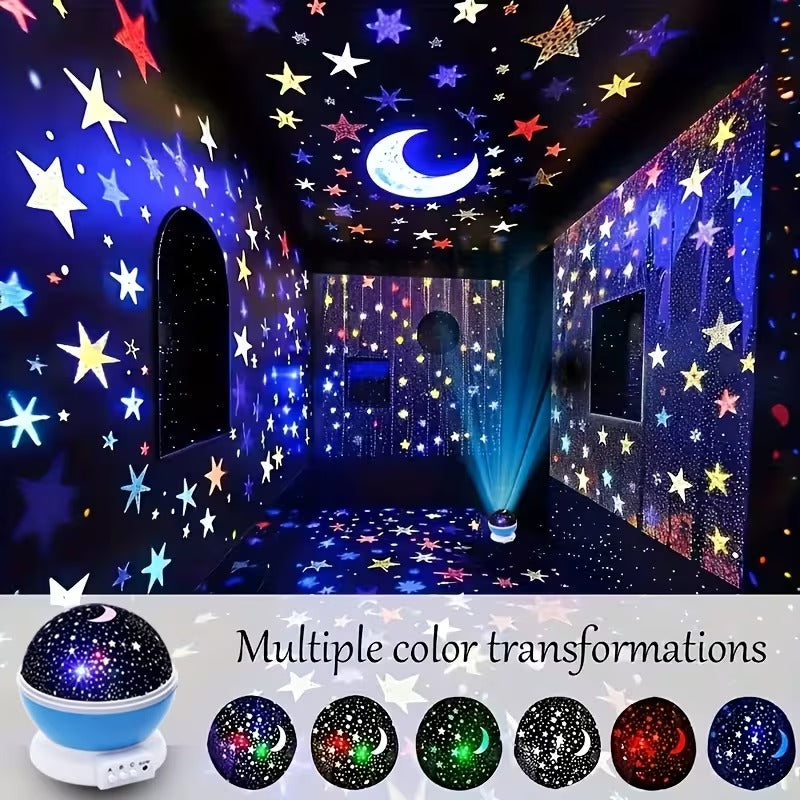 Star Master Galaxy Projector Night Lamp – Romantic LED Sky Light for party,Bedroom & Home Décor - CL-MA-739